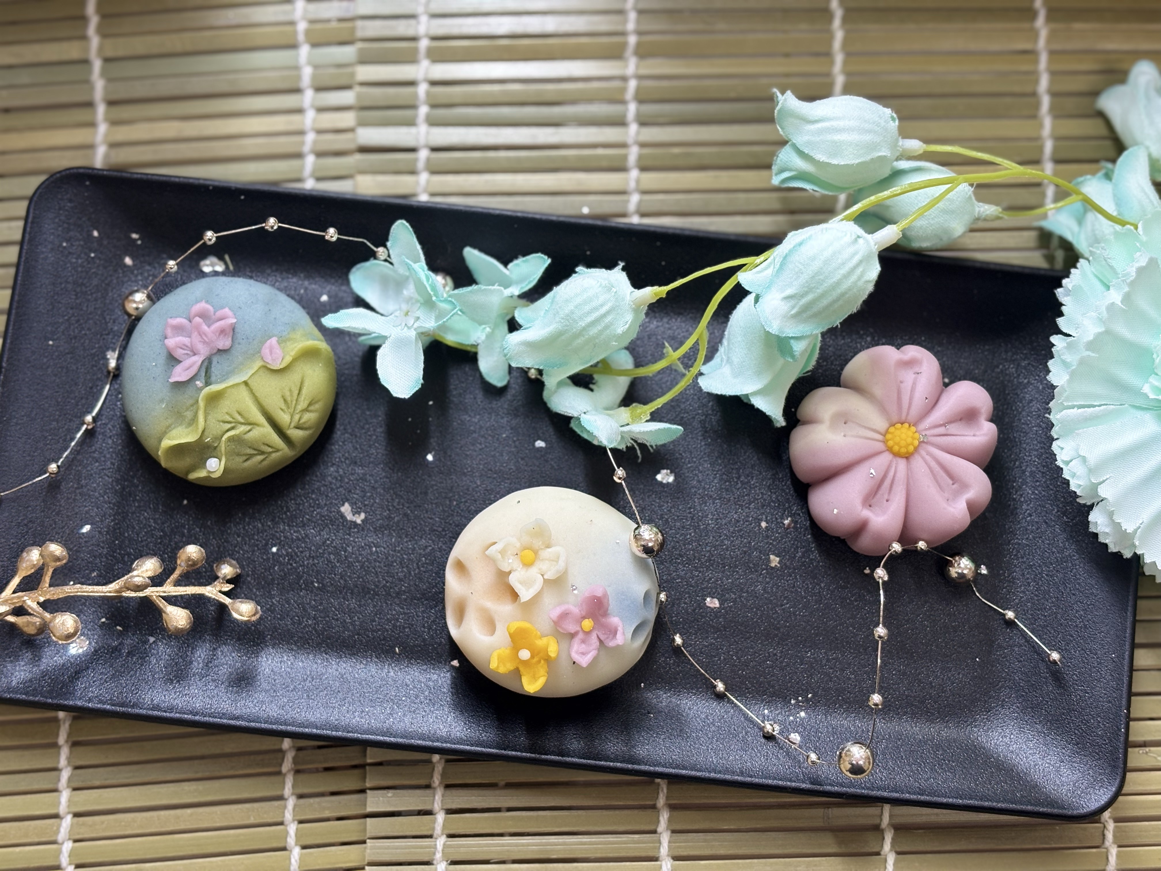 和菓子手作体験・着物コンボプラン