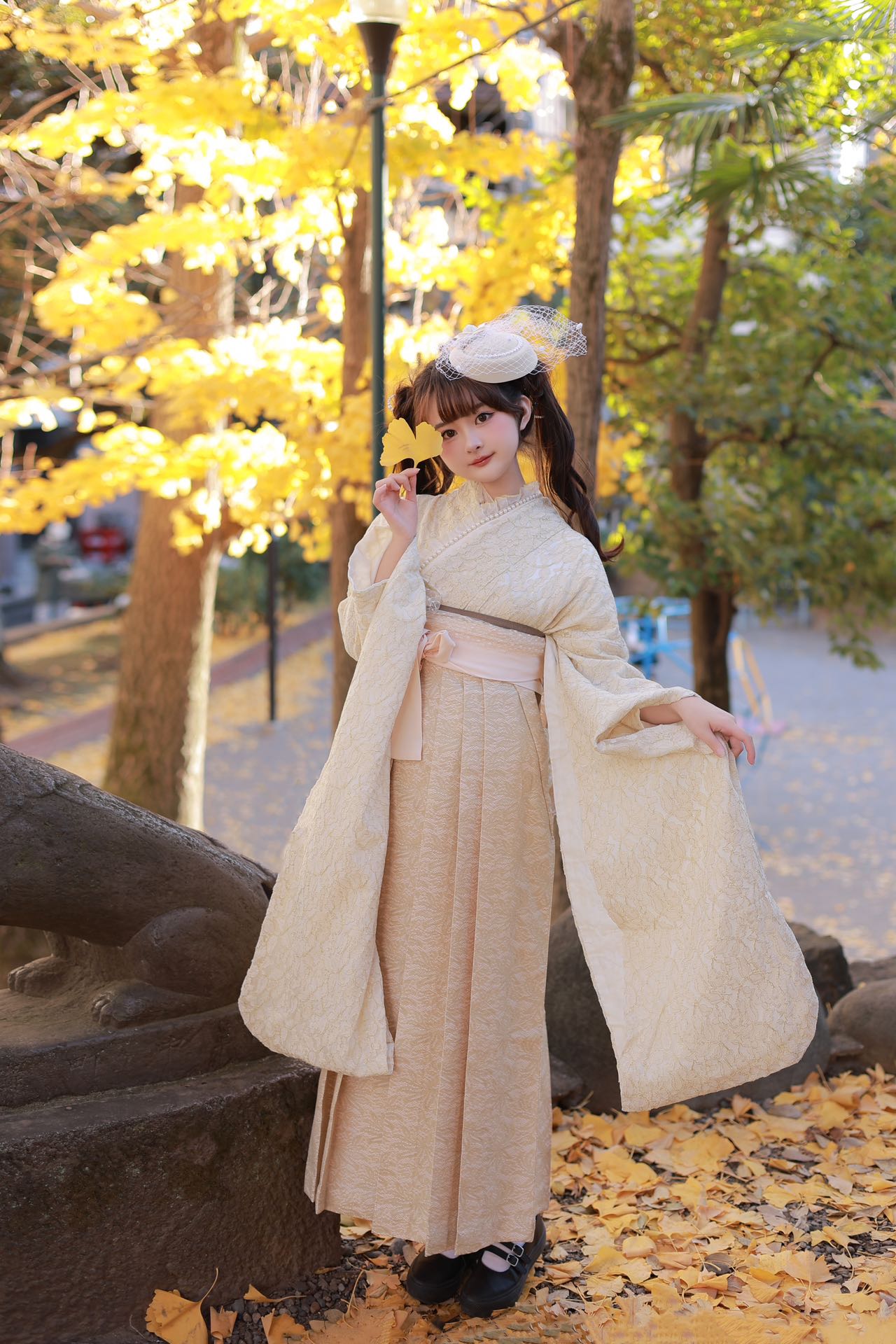 京都・大阪・東京 レース着物＋華やかヘアセット付き 1 日レンタルプラン